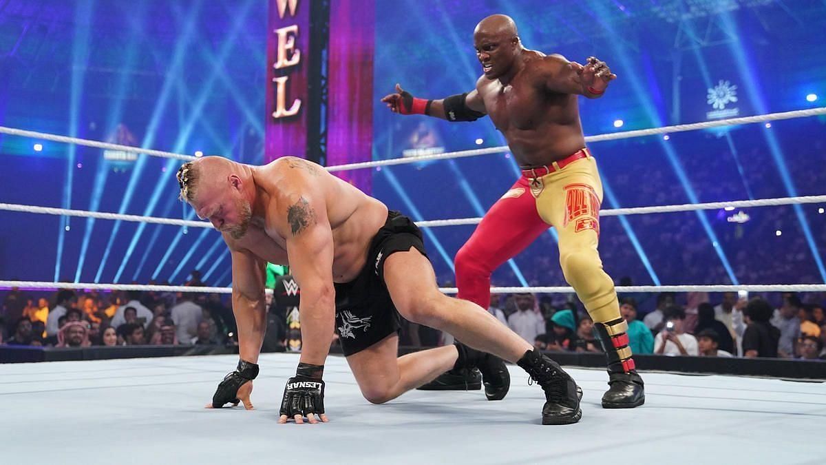 Lesnar had no convincing answer to Lashley's Hurt Lock